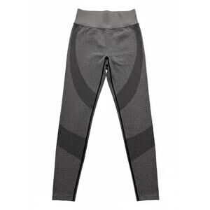 PINK Active High-Rise Color Block Gray Leggings/Yoga Pants - XS